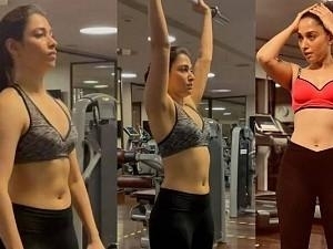Tammannah Bhatia Gym Workout Video Went Viral