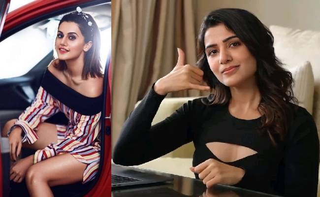 Tapsee to Produce A Bollywood Film with Samantha as a lead