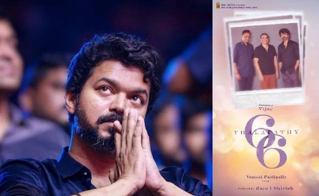 Thalapathy 66 to go on floors on 1st week of April. Family Drama
