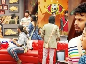 thamarai tv debate issue sanjeev shout at biggboss housemates