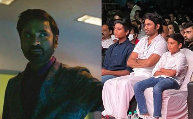 the gray man premiere dhanush attend with his sons