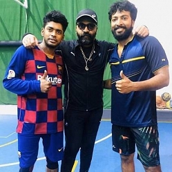 “தலைவன் கூட ஆட்டம் ஆரம்பம்..!” - சிம்புவுடன் கெத்து காட்டும் பிக் பாஸ் சாண்டி!