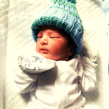 Tik Tok Fame Disha Madan shares a picture of her baby boy