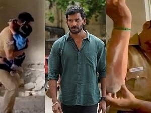 Tragedy befell Vishal during the fight scene of the film Lathi
