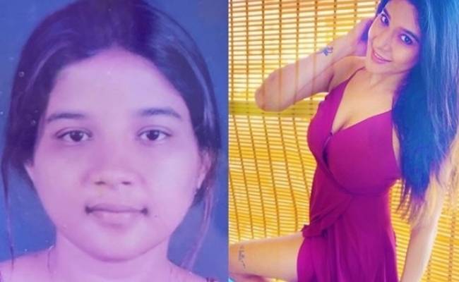 பிக்பாஸ் நடிகை பகிர்ந்த Transformation Photo | Biggboss fame actress sakshi agarwal shares her transformation photo