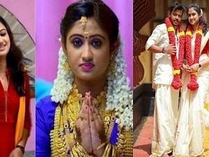 tv actress swathi nithyanand married her lover pratheesh
