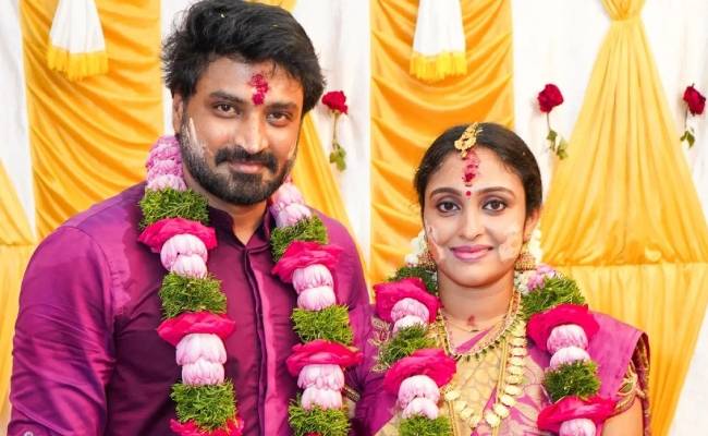 tv couple mirchi senthil and sreeja become parents soon