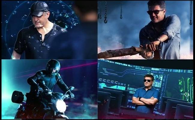 Valimai Movie Ajith Kumar New Stills Released with Theme Song