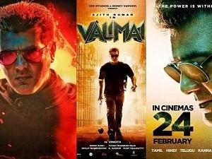 Valimai Movie FDFS Theatre Premiere Show on February 23
