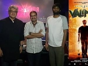 Valimai Movie has a national award winner Rajakrishnan