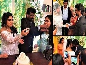 Vanitha Vijayakumar marries Peter Paul today viral video