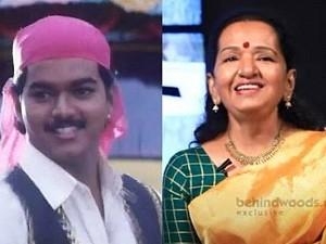 Vijay mother shoba talked about singing with his son