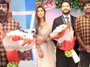 vijay sethupathi MS Baaskar daughter wedding viral dance video