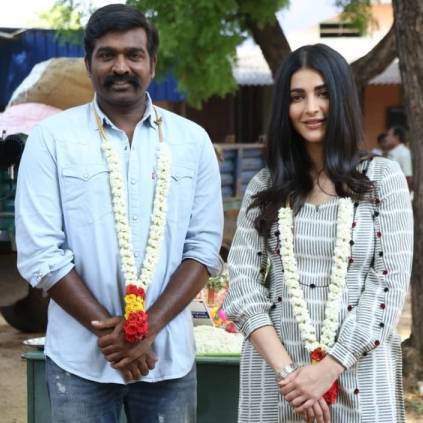Vijay Sethupathi -Shruthi Haasan's Laabam film first schedule wrapped up