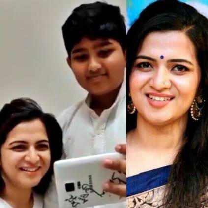 Vijay TV fame Divya Dharshini shared a video on Instagram about her Fan