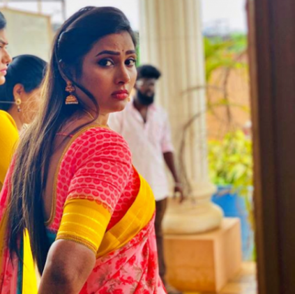 Vijay TV fame myna Nandhini shares emotional video in Instagram