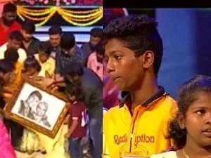 Vijay tv pays respect to vadivel balaji with familyவடிவேல் பாலாஜி விஜய் டிவி உருக்கம்