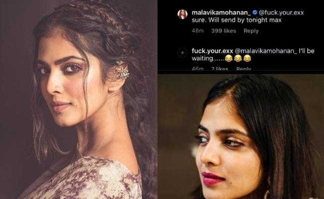 மாளவிகா மோகனன் கொடுத்த ரிப்ளை செம வைரல் | Vijay's Master Actress Malavika Mohanan's reply in Instagram goes Viral