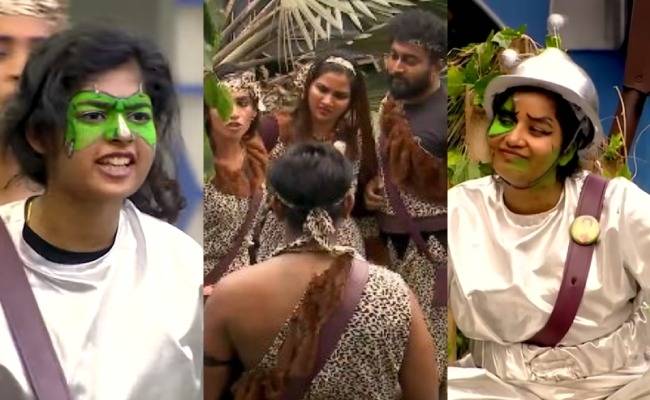 viral words and rules in aliens vs tribe task bigg boss 6 tamil
