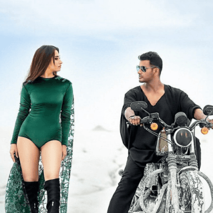 Vishal and Tamannah's Action film Nee Sirichalum single