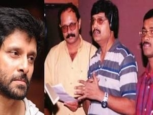 vivek sung his first song for actor vikram movie song video