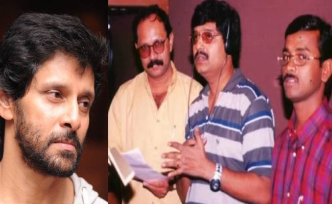 vivek sung his first song for actor vikram movie song video