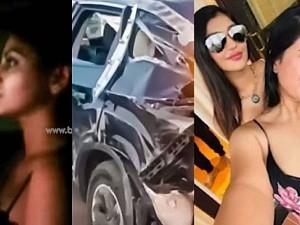 Yashika Aanand friend bhavani taken video before car accident