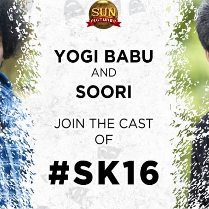 yogi babu and soori joins in the cast of sivakarthikeyan and pandiyarajs next movie sk16