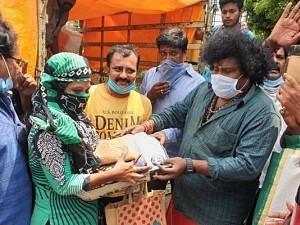பெப்சி ஊழியர்களுக்கு நடிகர் யோகி பாபு செய்த உதவி Yogi babu helps FEFSI Cinema workers After Rk selvamani request